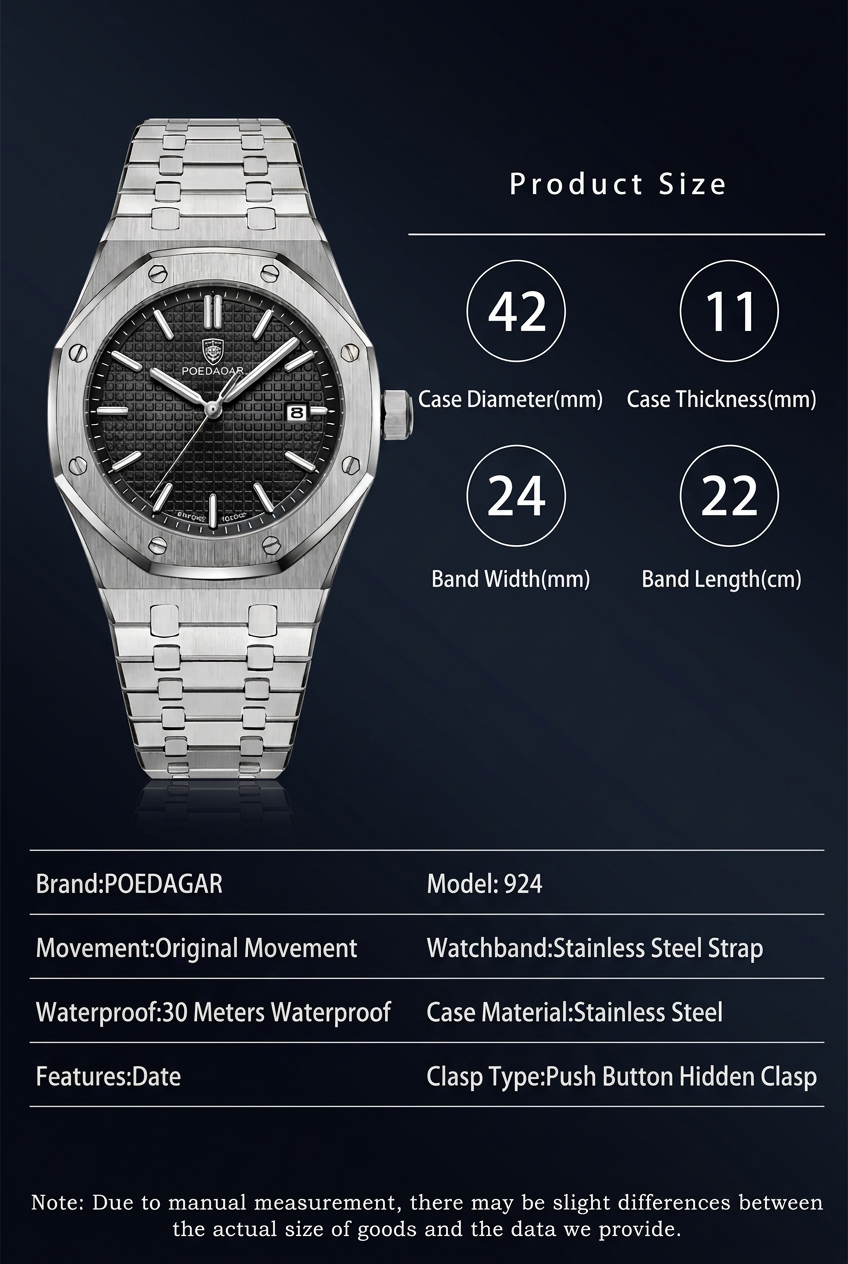 Reloj Poedagar Ref 924